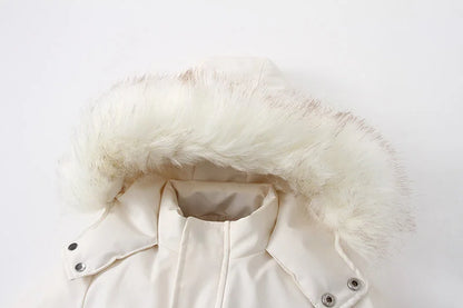 -30 Winter Baby Clothes Thicken Warm Jumpsuits Snowsuits Girl Boy Hooded Jacket Waterproof Rompers Ski Suits Kids Coat Outerwear - AMULET RING STORE