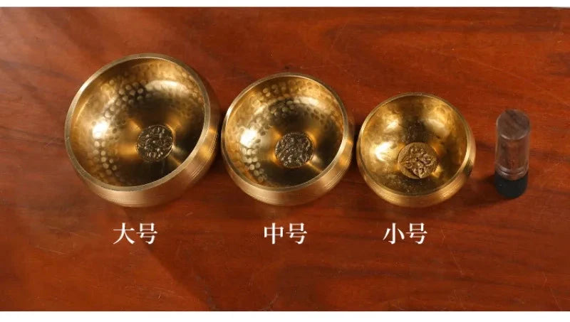 Nepalese Sound Bowl Handmade Singing Bowl Sound Healing Bowl Meditation Percussion Musical Instruments Therapeutic Tibetan - AMULET RING STORE