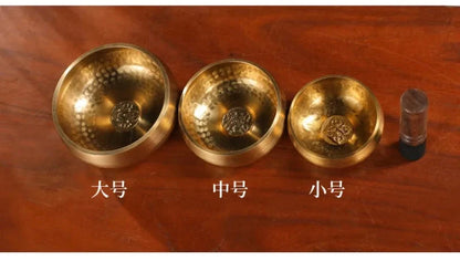 Nepalese Sound Bowl Handmade Singing Bowl Sound Healing Bowl Meditation Percussion Musical Instruments Therapeutic Tibetan - AMULET RING STORE