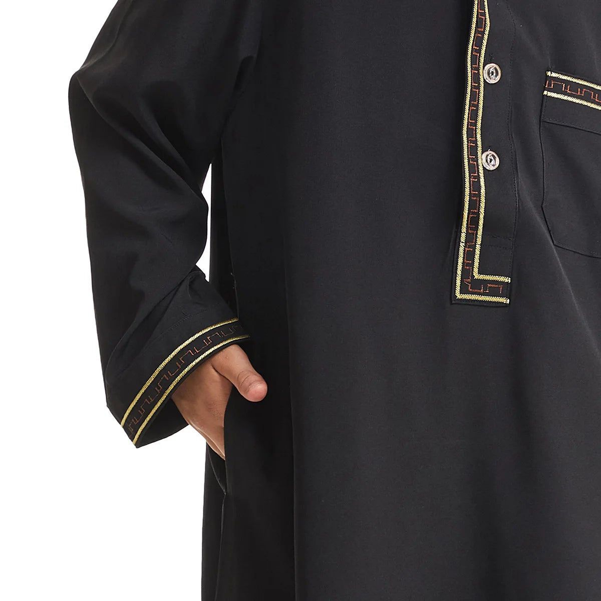 Muslim Clothes Man Shirt Man Islamic Caftan Men Eid Ramdan Cardigan Abaya Long Dress Islamic Saudi Arabic Musulman Robe Clothes