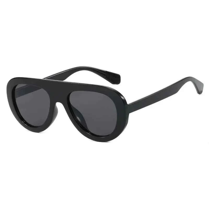 Y2K Retro Round Small Sunglasses Trendy Leopard Print Glasses Vintage Unisex Eyewear for Women Men Bold Fashion Accessories