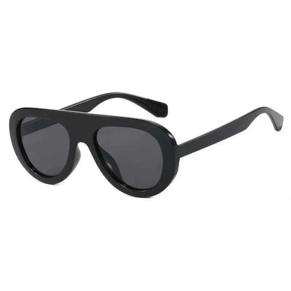 Y2K Retro Round Small Sunglasses Trendy Leopard Print Glasses Vintage Unisex Eyewear for Women Men Bold Fashion Accessories