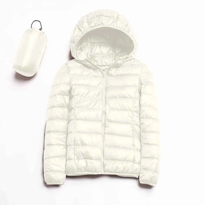 Women's Puffer Coat Winter Hooded 2023 Fashion Glossy Waterproof Loose Thicken Warm Down Cotton Jacket Outwear S-3XL