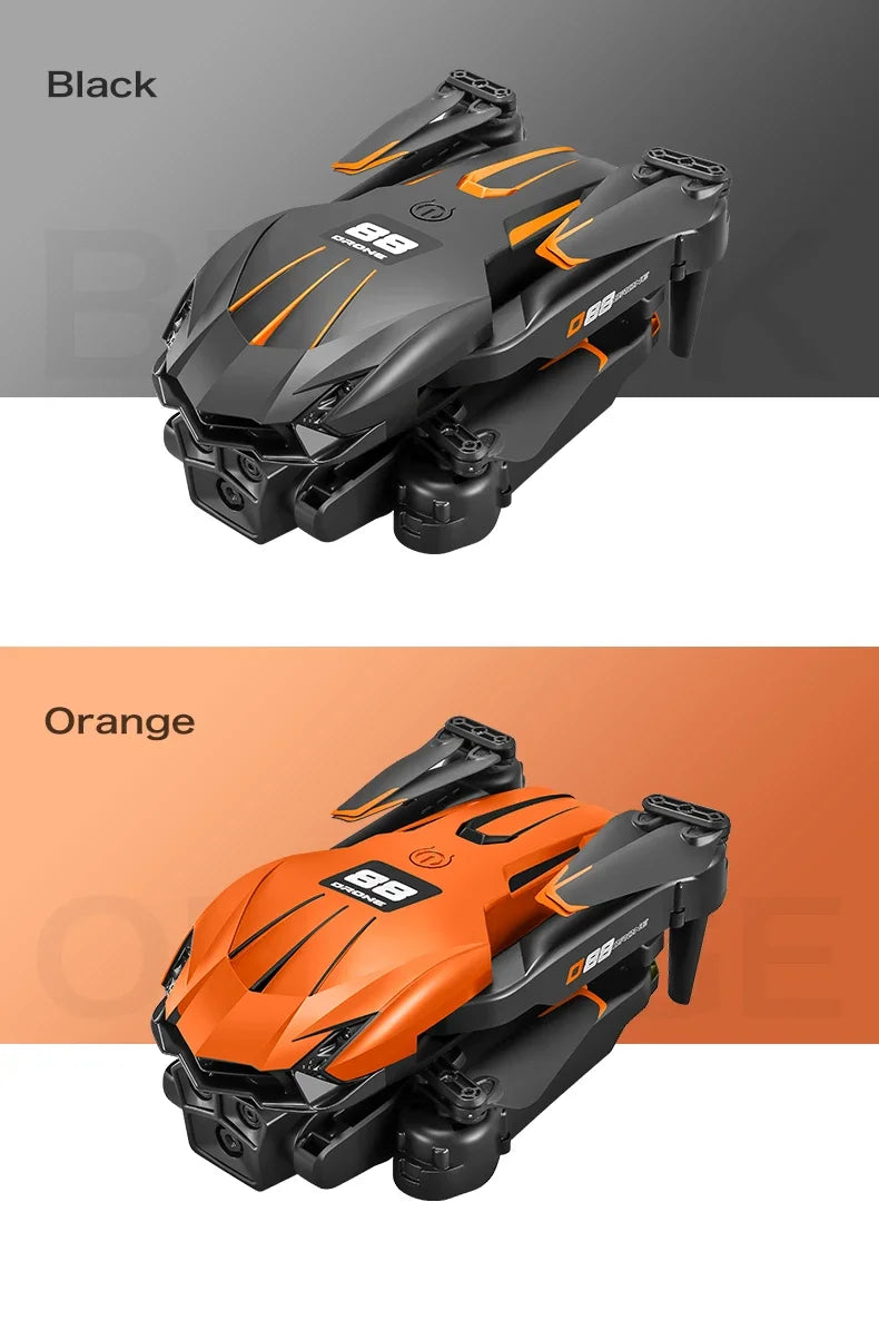 Xiaomi D88 Drone HD Dual Camera 3 Battery Professional Aerial Photography Optical Flow Hovering Gesture Shooting Folding Drone