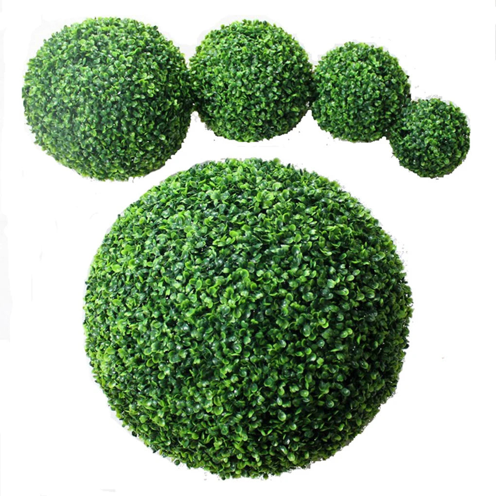 Eco-friendly Artificial Plant Ball Realistic Appearance Long-lasting Durability Indoor Or Outdoor - AMULET RING STORE