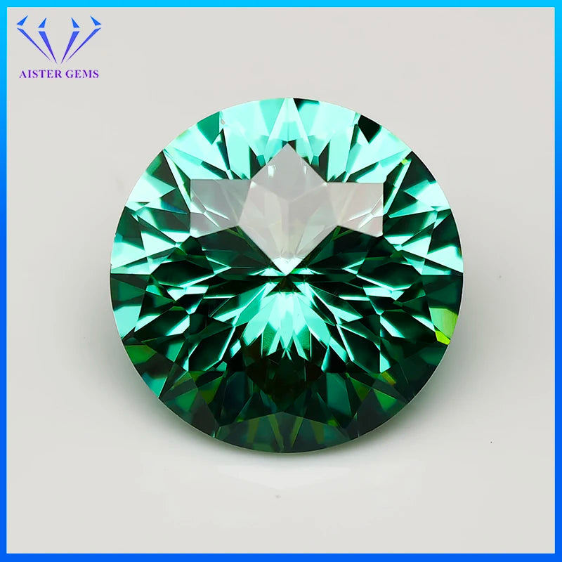 New 5A Quality Round Colored Empire Cut Cubic Zirconia Stones Loose Gemstone for Jewelry Making