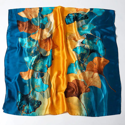 Spring Scarf Women's Luxury Design Polyester Material Smooth Scarf Soft Shawl Beach - AMULET RING STORE