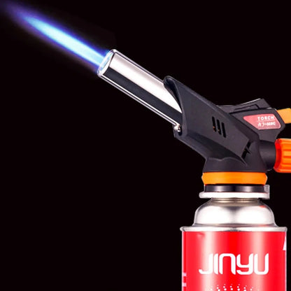 Welding Gas Torch Flame Gun Burner Nozzle Flamethrower Butane Burner Outdoor Camping BBQ Brazing Torch Kitchen Cooking Burner - AMULET RING STORE