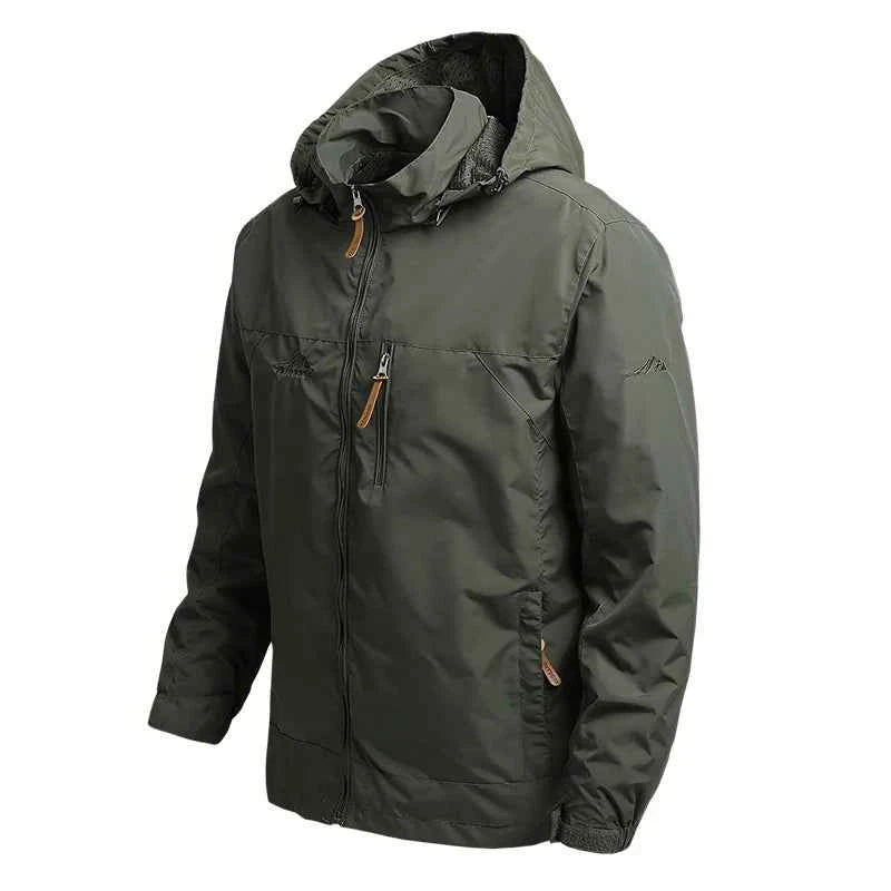 Winter Jacket Fashion Coat Hoodies Camping Hiking Jacket Men's Casual Waterproof Jacket Windbreaker Men Outerwear Men's Clothes