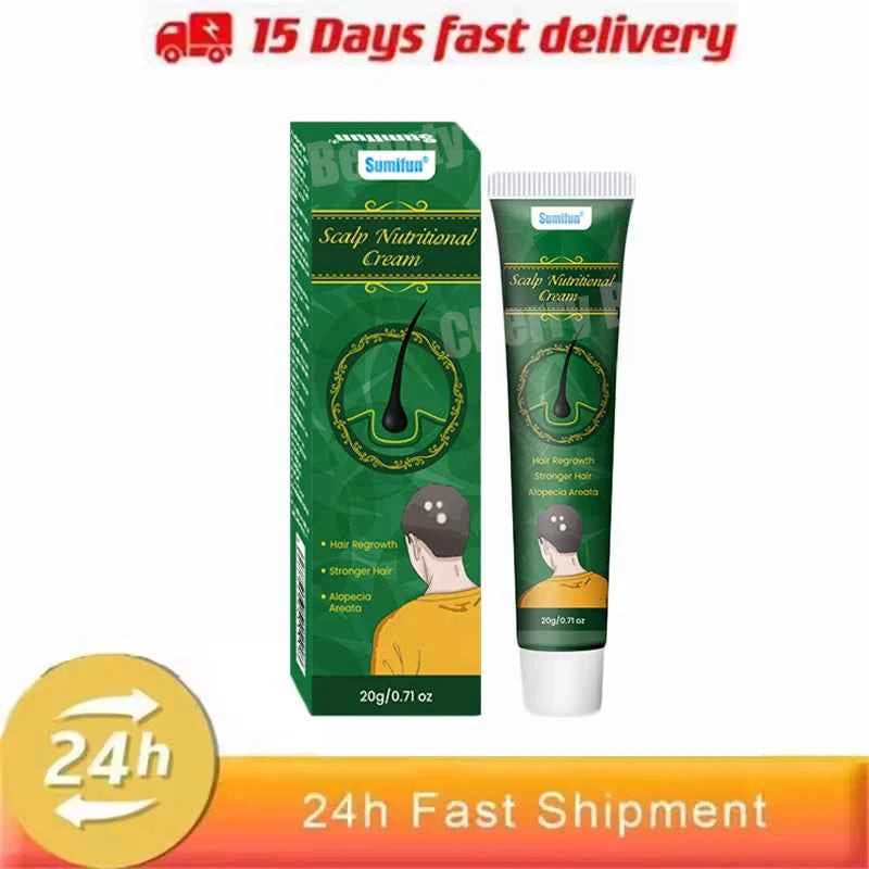 Fast Ginger Hair Growth Cream Anti Hair Loss Baldness Repair Damaged Scalp Treatment Nourish Hair Root Care Products Women Men