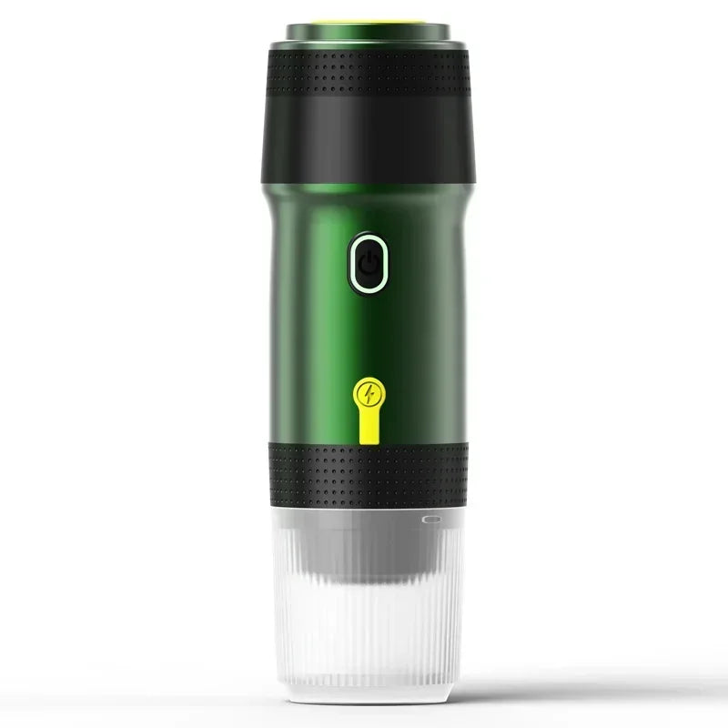 Electric Portable Coffee Machine Portable Italian Espresso Machine for Car & Home 3-in-1 Capsule Powder Travel Coffee Maker - AMULET RING STORE
