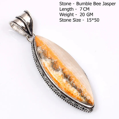 Genuine Labradorite Antique  Pendant Hand Made Women Jewelry Gift