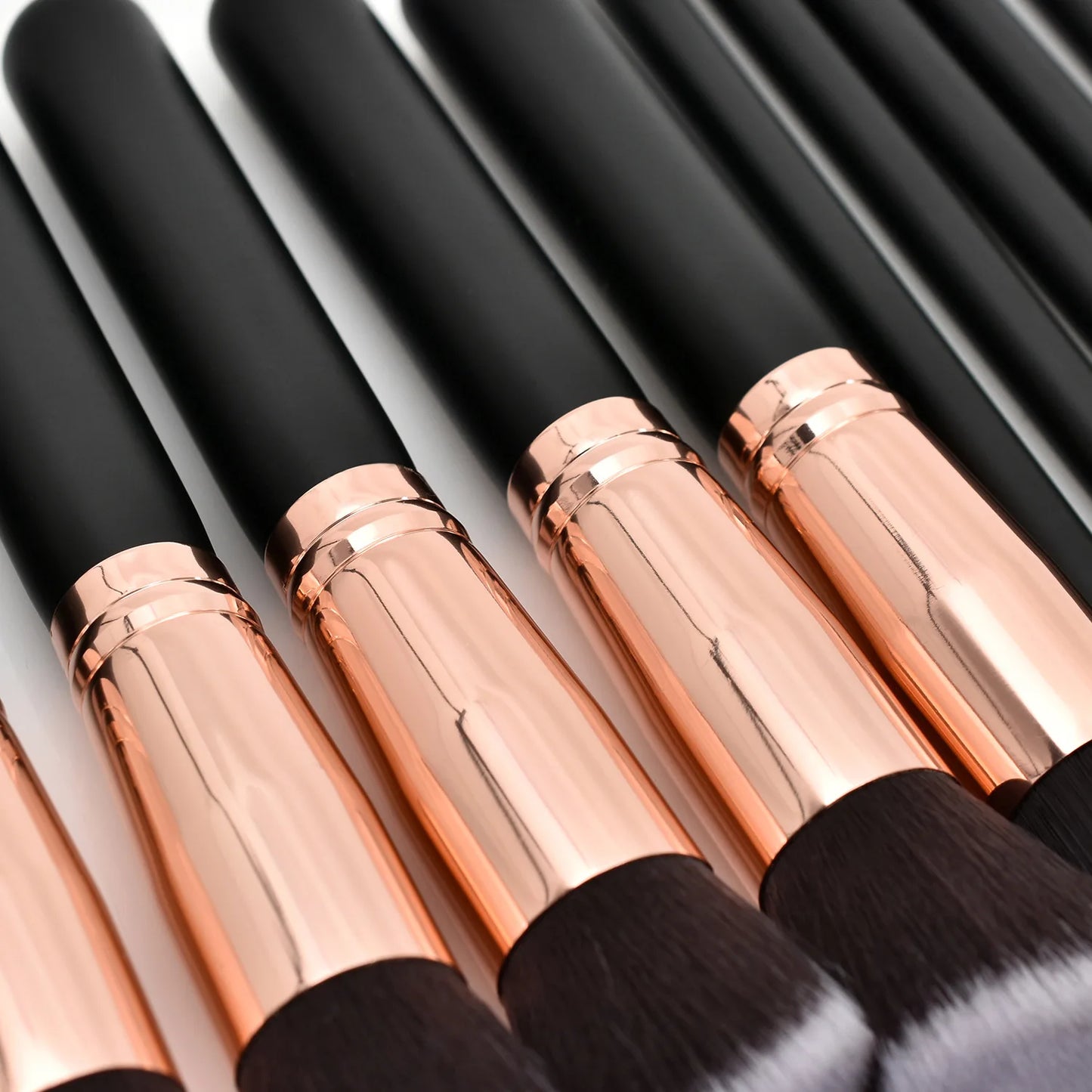 14Pcs Makeup Brush Set for Beginners Soft Bristle Powder Brush Blush Eye Shadow Beauty Tools, Buy 14pcs Brush Get 1 Free Sponge - AMULET RING STORE