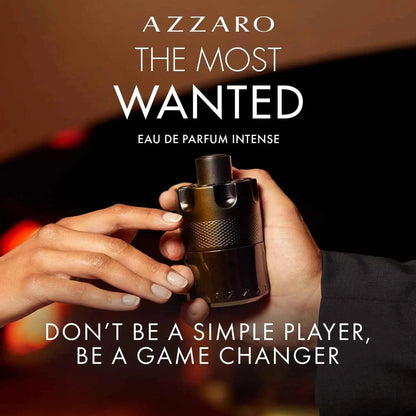 Azzaro Eau De Parfum Intense - Fougère, Ambery & Spicy Fragrance for Date Night - Lasting Wear - Luxury Perfumes for Men