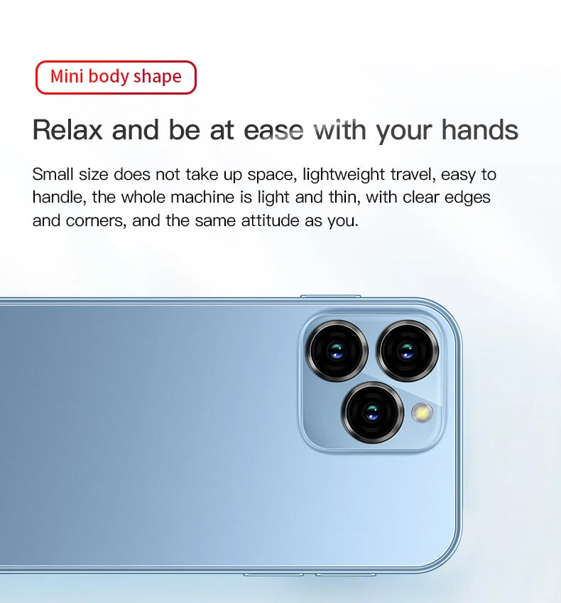 SOYES XS16/XS15 Mini Android Smartphone 3G/4G Network 2GB RAM 16GB ROM 3" Display 5MP Camera Dual SIM With Play Store WhatsAPP - AMULET RING STORE