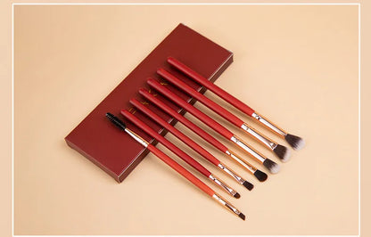 RANCAI7Eyeshadow Fiber Hair Full Set Eye Makeup Brushes Eyeliner Brush Eyebrow Concealer - AMULET RING STORE