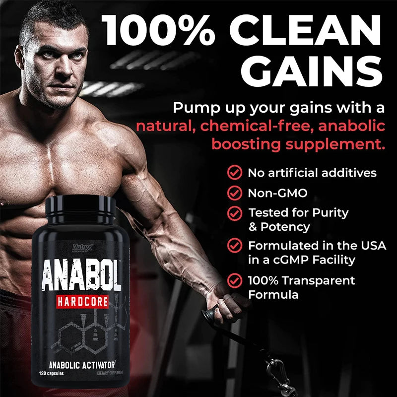 Muscle Supplement for Men, Dietary Capsules, Non-GMO - AMULET RING STORE
