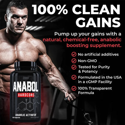 Muscle Supplement for Men, Dietary Capsules, Non-GMO - AMULET RING STORE