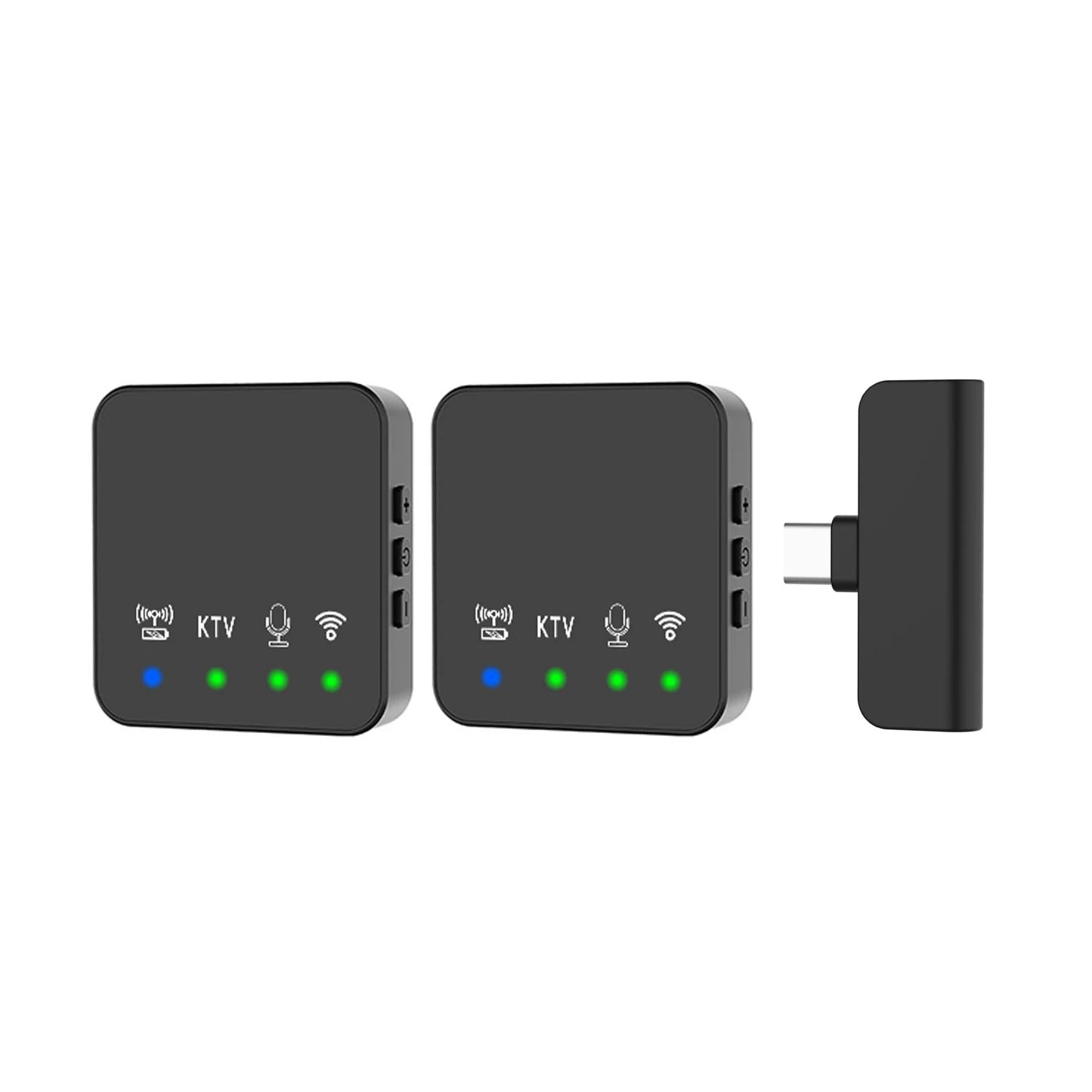 Wireless Lavalier Microphone Portable Audio Video Recording Mini Mic