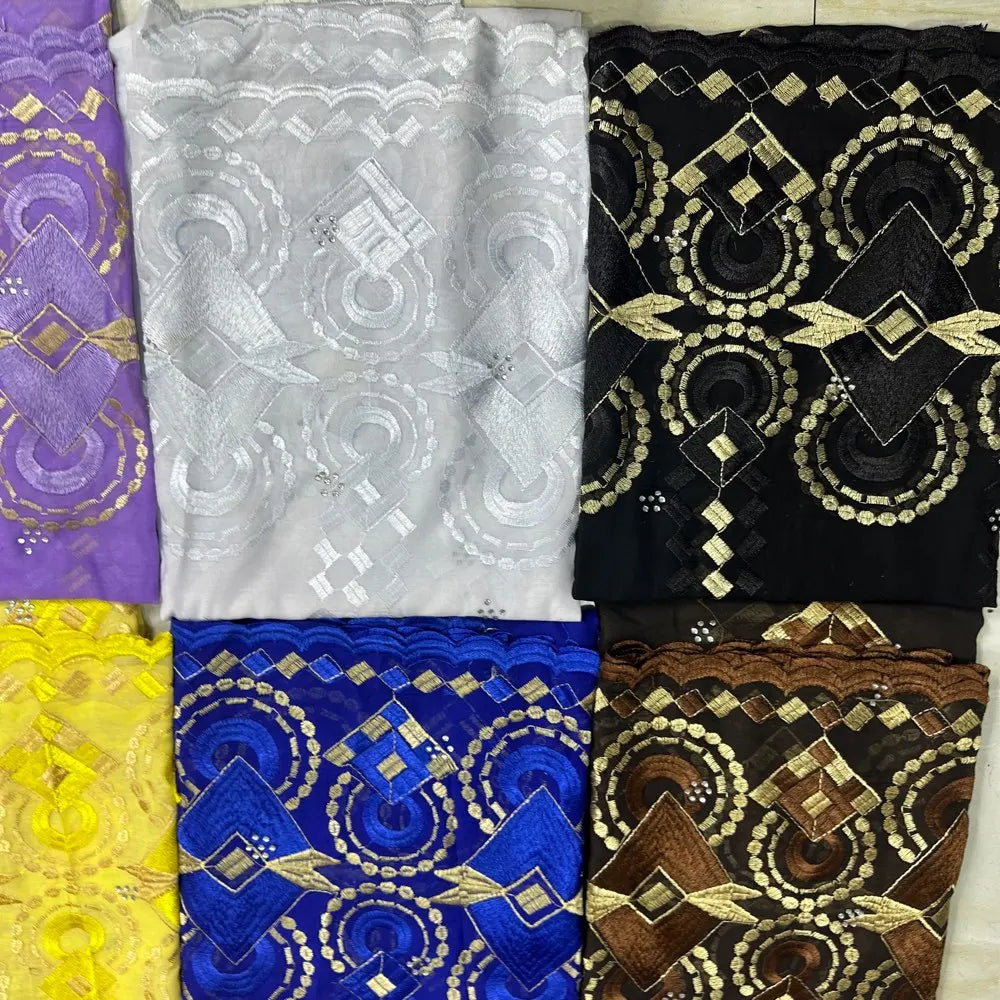 Sale 2025 New Dubai Islam Embroidered Shawl Soft Wool Jersey Hijab for Muslim Women Long Style New African Net for Spring Summer - AMULET RING STORE