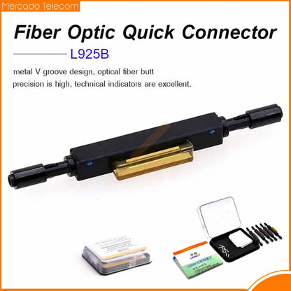 Brand New L925B Fiber Optic Quick Connector Optical Fiber Mechanical Splice for Drop Cable cold connector - AMULET RING STORE