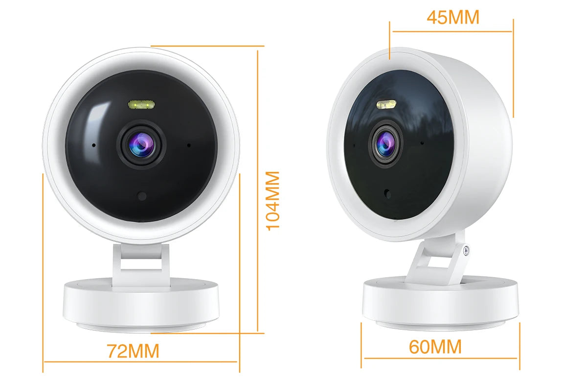 1080P WiFi Camera IP Surveillance Camera Security Baby Monitor 2MP CCTV Audio Video Color Night Vision AI Detect iCSee Mini Cam - AMULET RING STORE