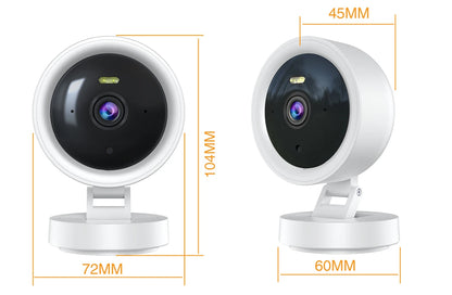 1080P WiFi Camera IP Surveillance Camera Security Baby Monitor 2MP CCTV Audio Video Color Night Vision AI Detect iCSee Mini Cam - AMULET RING STORE
