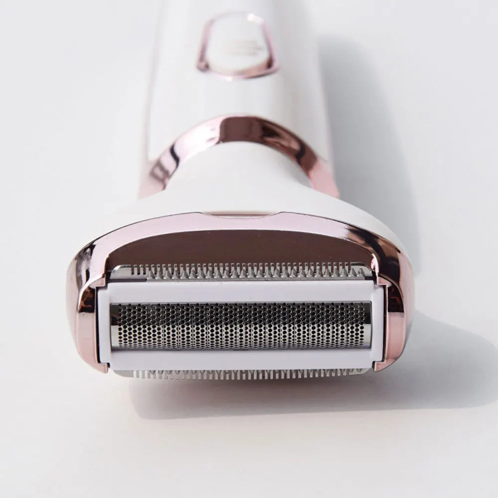 5 In 1 Electric Shaver for Women Painless Eyebrow Razor Bikini Trimmer Cordless Womens Body Shaver Facial Hair Remover Depilador - AMULET RING STORE