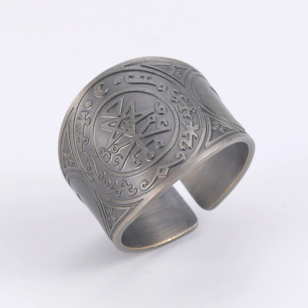 Dawapara Seal of The 7 Archangels Protection Ring Amulet AMULET RING STORE