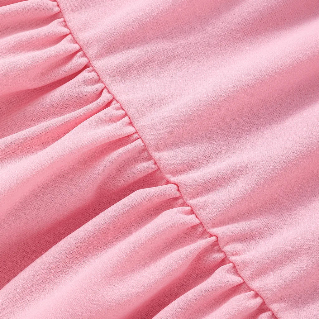 2025 Kids Dress Summer Mermaid Toddler Girl Clothing Short Sleeve 3 4 5 6 7 Yrs Casual Cute Cartoon Printed Party Dress for Kids