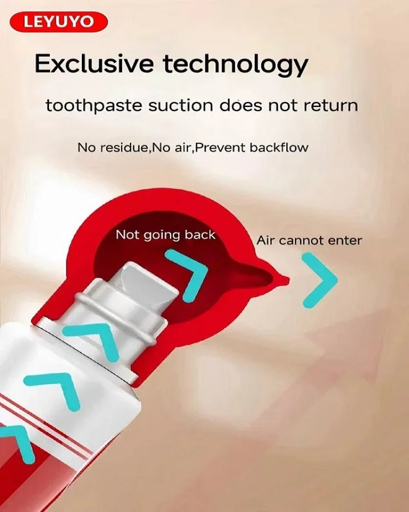 Vacuum Toothpaste Tube Squeezer Efficient and Hassle-Free Silicone Toothpaste Pump Dispenser Toothpaste Cap Bathroom Supplies - AMULET RING STORE