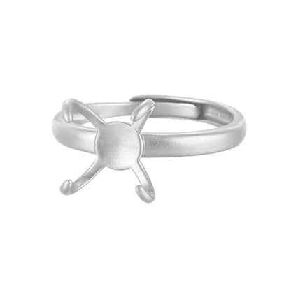 18x21 19x19mm Opening Women Rings Blank Base Heteromorphic Rings Brackets DIY Women Men Rings Setting Jewelry Making Accessory - AMULET RING STORE