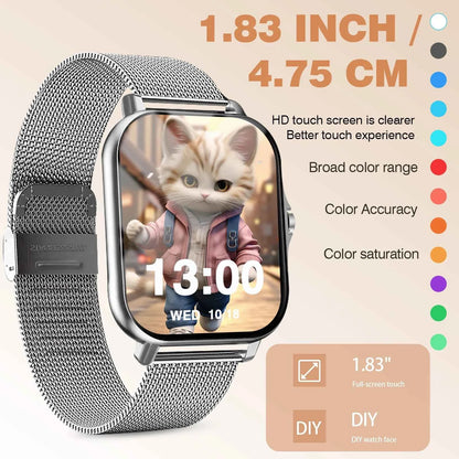 Smart watch, message display, multi-sport mode, step counting/sports tracking, multi-function sports watch