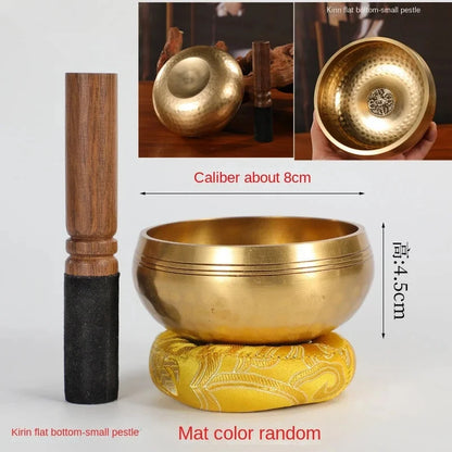 Nepalese Sound Bowl Handmade Singing Bowl Sound Healing Bowl Meditation Percussion Musical Instruments Therapeutic Tibetan - AMULET RING STORE