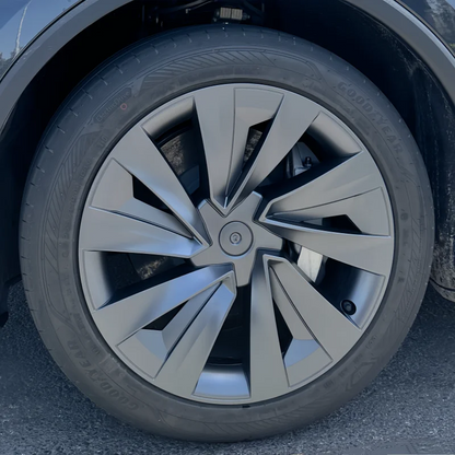 4PCS Wheel Cover for Tesla Model Y Juniper 19 Inch 2025 Car Replacement Wheel Cover Automobile Hub Cap Full Rim Car Accessories