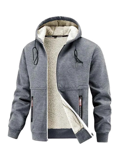 New Autumn and Winter Warm Jacket for Men, Thickened Lamb Wool, High-quality, Comfortable, Casual and Fashionable Jacket for Men