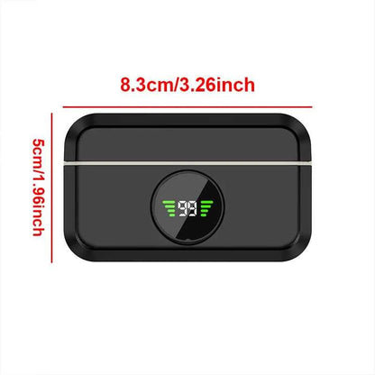 Wireless Lavalier Microphone for Phone iPhone Laptop Devices with Noise-canceling Function to Record Videos During Meetings Mic