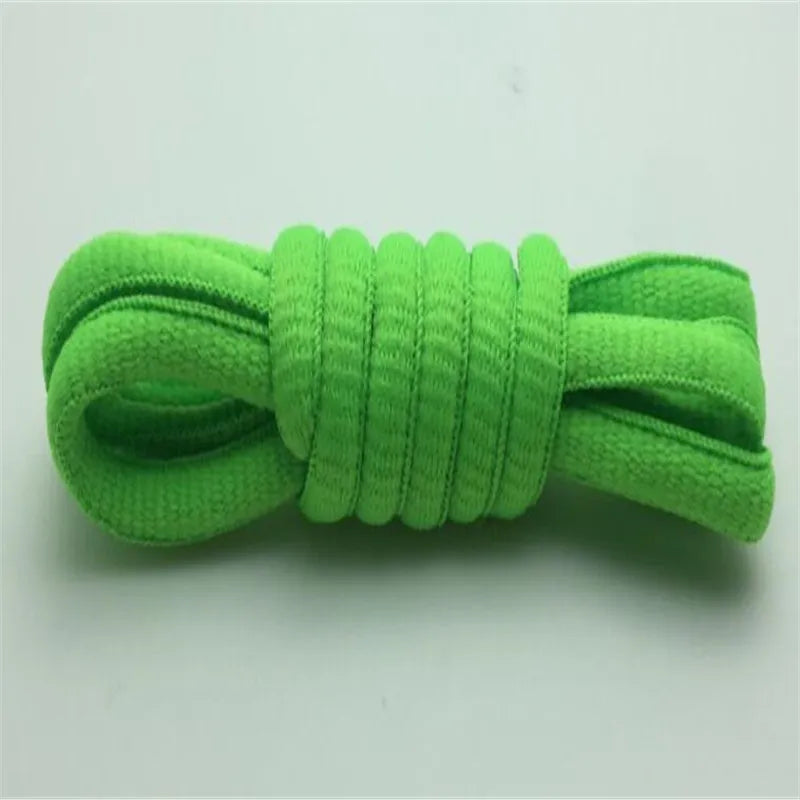 Oval Shoe Laces 24 Color Half Round Athletic Shoelaces for Sport/Running Shoes Shoelace 120cm Shoe Strings 1 Pair - AMULET RING STORE