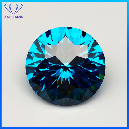 New 5A Quality Round Colored Empire Cut Cubic Zirconia Stones Loose Gemstone for Jewelry Making