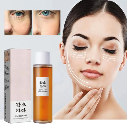 Ginseng essence water Reduce fine lines and brighten skin tone, moisturizes and tightens skin, facial skin care product - AMULET RING STORE