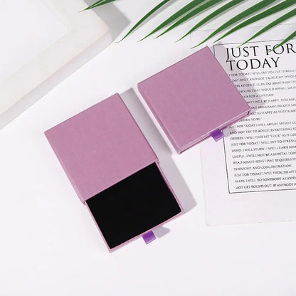 Thicken Paper Drawer Jewelry Box Greeting Card for Necklace Bracelet Ring Gift Display Case Jewelry Packaging Boxes Wholesale - AMULET RING STORE