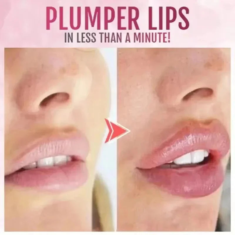 Instant Lip Plumping Essential Oil Nourishing Antiwrinkle Moisturising Sexy Lip Care Ultimate Plumping Lip Gloss Serum Cosmetics - AMULET RING STORE
