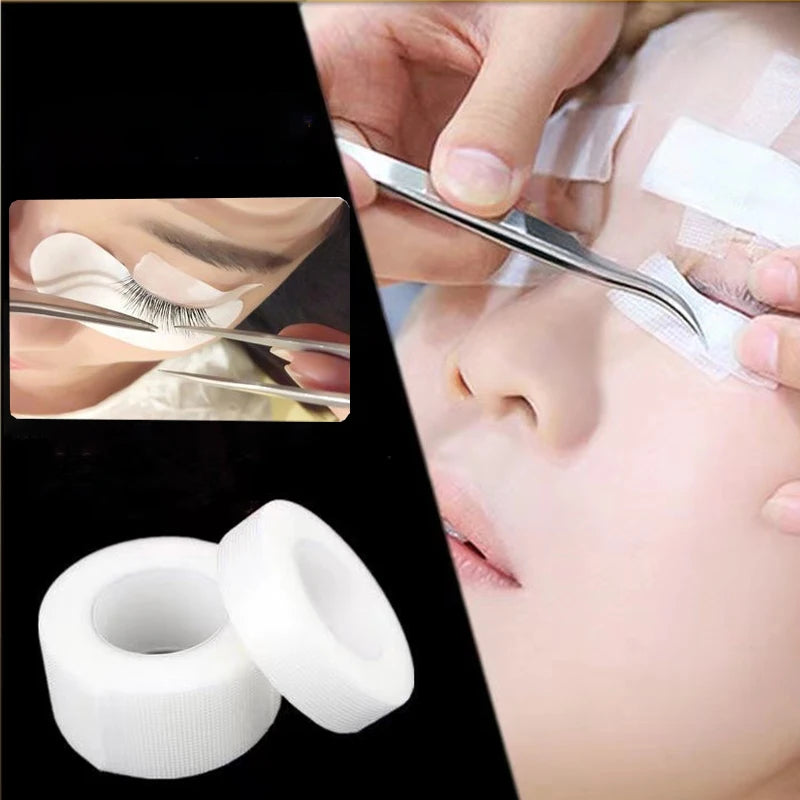 20/40PCS Wholesaler Eyelash Tape Lashes Extension PE Adhesive Breathable Tapes Lifting Lash Grafting Accessories Makeup Tools - AMULET RING STORE