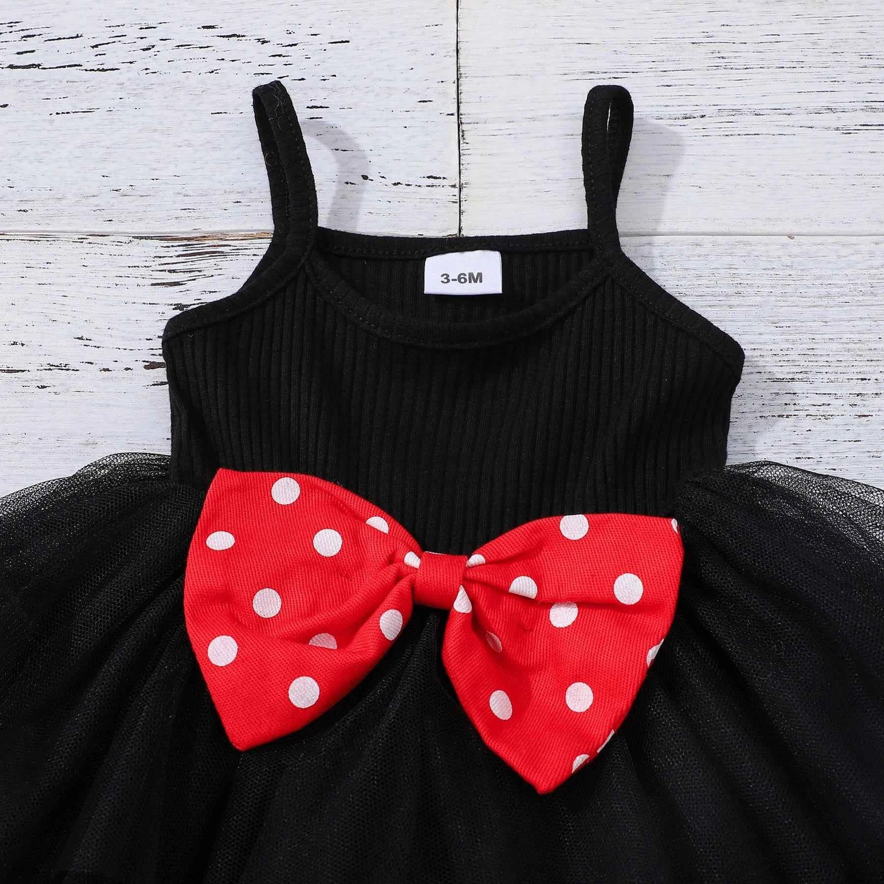 Prowow Infants Baby Birthday Dresses Red Polka Dots Coat Jacket+Bow Black Princess Dress Newborns Girl Cake Smash Outfits