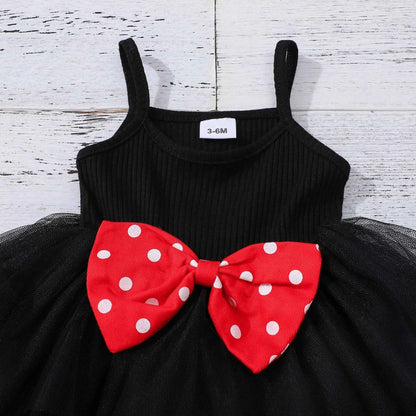 Prowow Infants Baby Birthday Dresses Red Polka Dots Coat Jacket+Bow Black Princess Dress Newborns Girl Cake Smash Outfits
