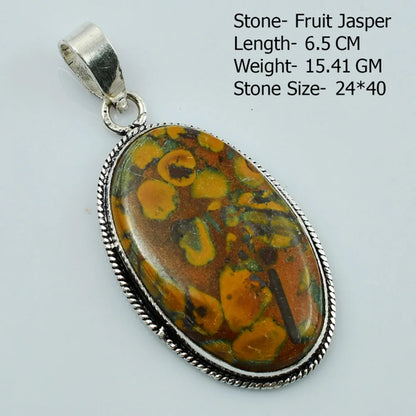 Genuine Moonstone Botswana Agate Prehnite Owyhee Opal  Pendant Women Jewelry gift