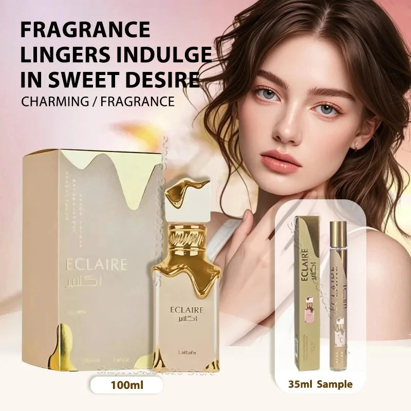 35ml/100ml quality High Grade  Eclaire Eau de Parfum Long-Lasting Fragrance For Women Chocolate fragrance Perfect packag