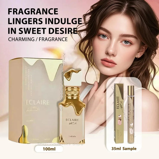 35ml/100ml quality High Grade  Eclaire Eau de Parfum Long-Lasting Fragrance For Women Chocolate fragrance Perfect packag
