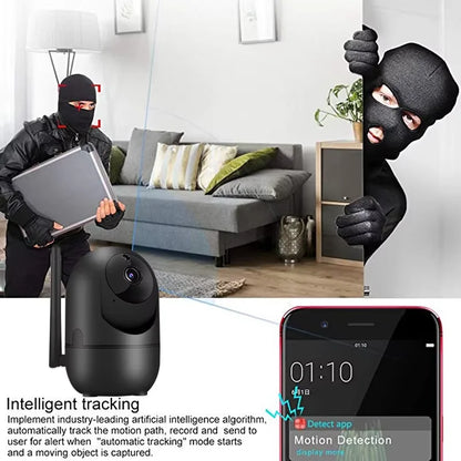IP Camera Wifi YCC365 Plus Smart Home 1620P HD Surveillance Camera Auto Tracking Night Vision Wireless Indoor Security Camera - AMULET RING STORE