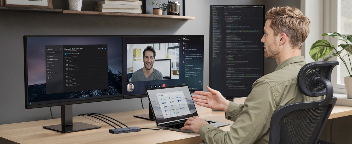 UGREEN USB HUB 4K120Hz DP Type-C to 4K60Hz 2xHDMI SD/TF RJ45 3.5mm USB3.2 Gen2 10Gbps Data for Laptop Dell HP Lenovo Accessories